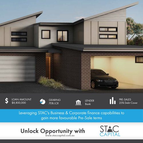 Leveraging STACs Business & Corporate finance capabilities to gain more favourable pre-sales terms