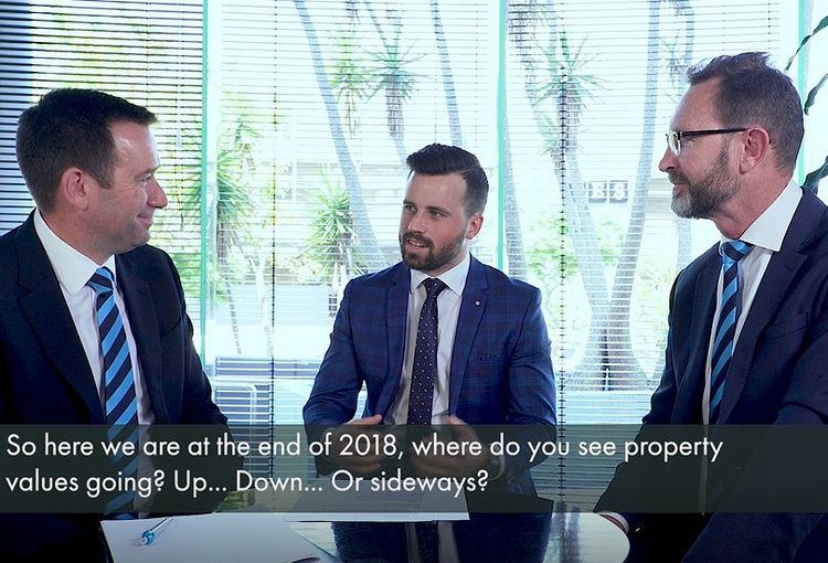 Brendan Whipps, CEO Harcourts Qld, and Martin Millard, MD Harcourts Solutions